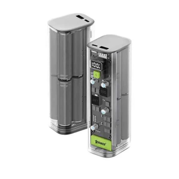 XPower PD24A 24000Mah Power Bank 100W PD - Green XPower PD24A 24000Mah Power Bank 100W PD - Green